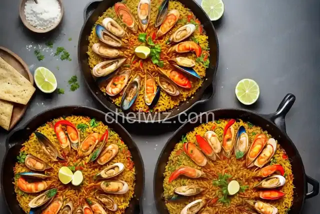 Paella With Seafood