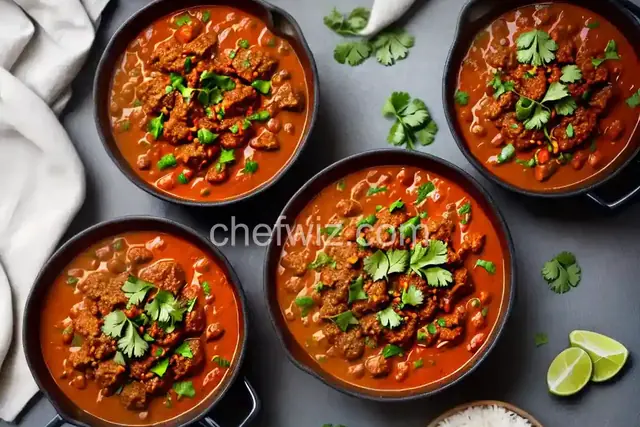 Pakistani Ground Beef Curry