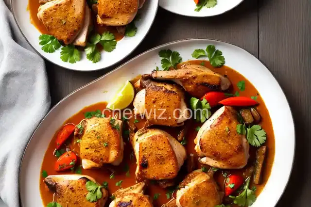 Pakistani-Style Roast Chicken Thighs