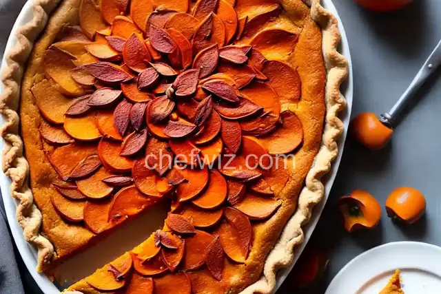 Paleo Persimmon Pie