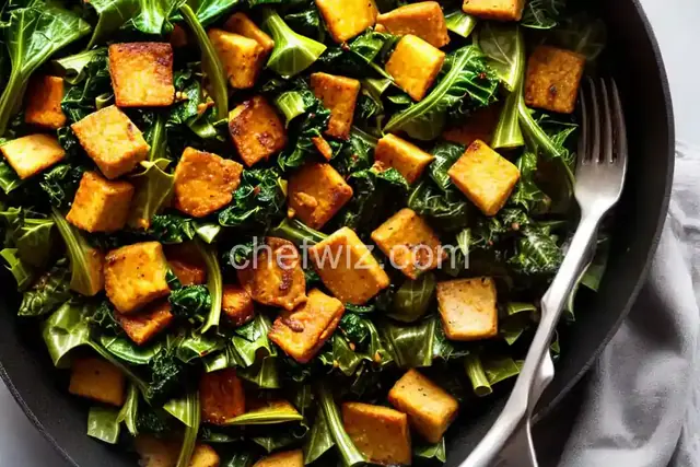Pan-Fried Collard Greens