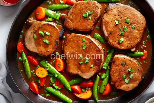 Pan-Fried Jerk Pork Chops