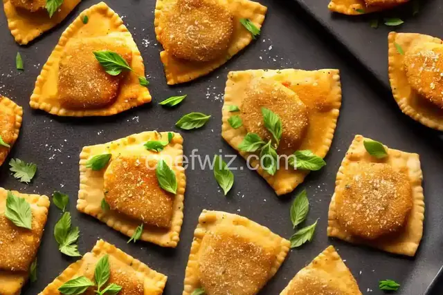 Pan Fried Ravioli