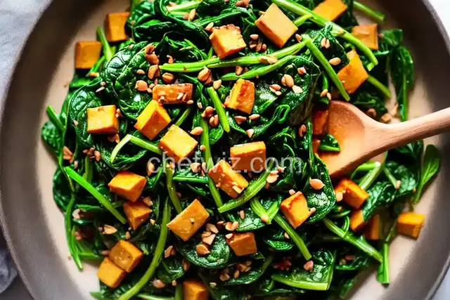 Pan Fried Spinach