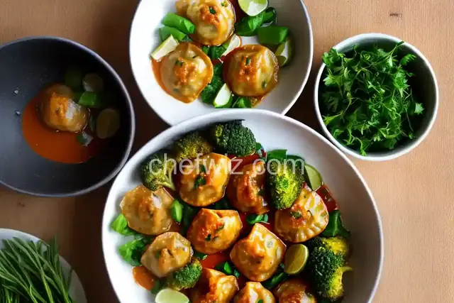 Pan-Fried Vegetable Dumplings Recipe