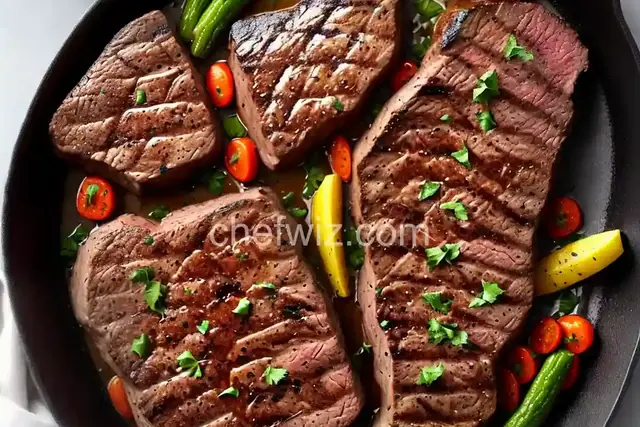 Pan-Grilled Steak
