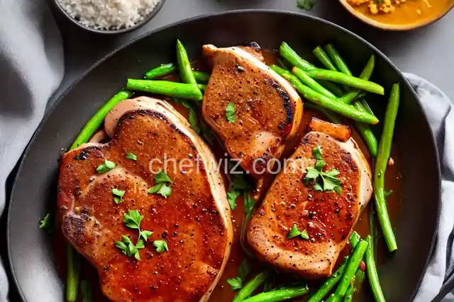 Pan Roasted Pork Chops