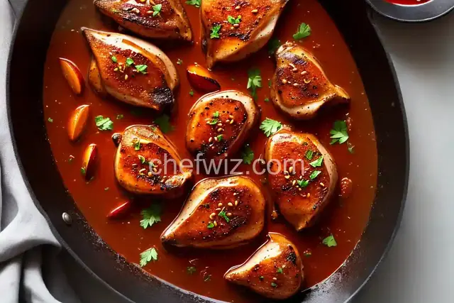 Pan-Roasted Quail With Plum Pan Sauce Recipe