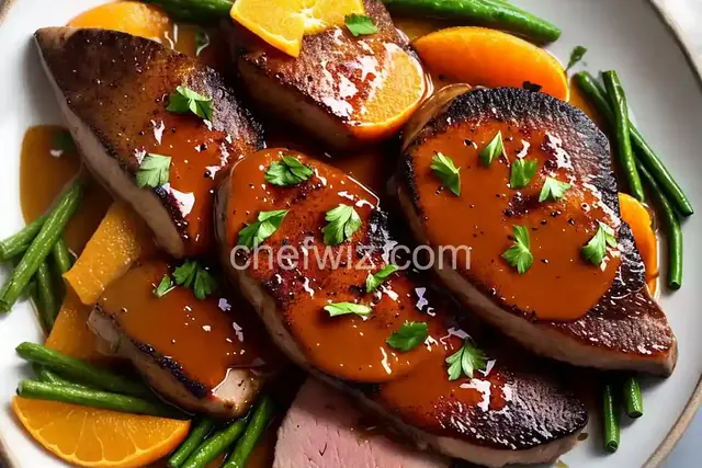 Pan-Seared Duck Breast With Orange Pan Sauce Recipe