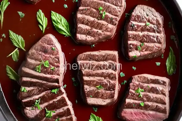 Pan-Seared Steaks with Red Wine Pan Sauce Recipe