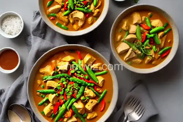 Panang Curry with Chicken