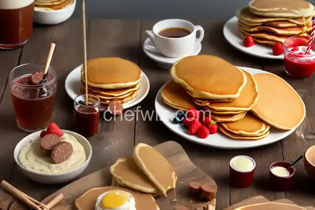 Pancake and Sausage on a Stick