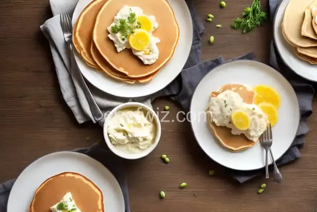 Pancake with pap