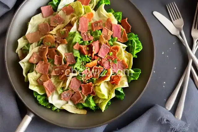 Pancetta Fried Cabbage
