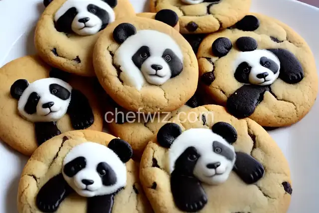 Panda Slice-and-Bake Cookies