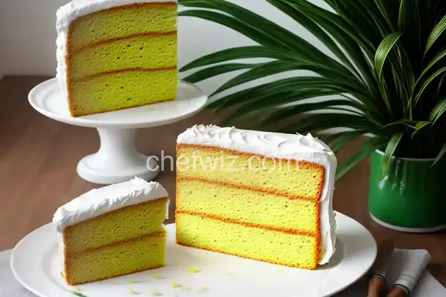 Pandan Chiffon Cake Recipe
