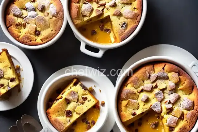 Panettone Bread and Butter Pudding