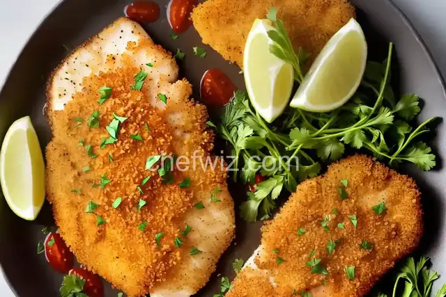 Panko-Crusted Tilapia