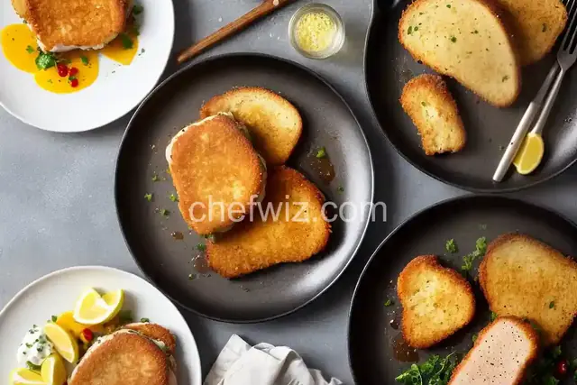 Panko Fried Pork Chops with Texas Toast
