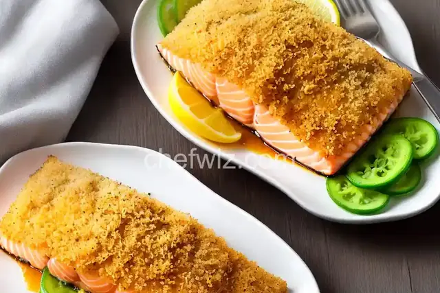 Panko Parmesan Salmon