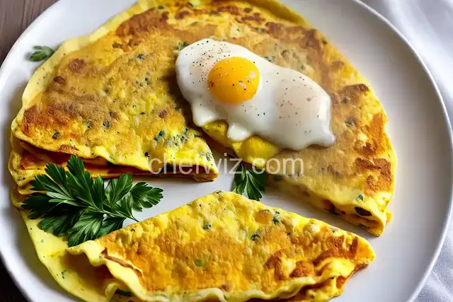 Parmalet (Crisp Parmesan Omelet)