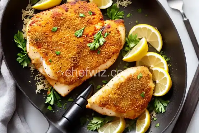 Parmesan-Crusted Lemon-Pepper Chicken