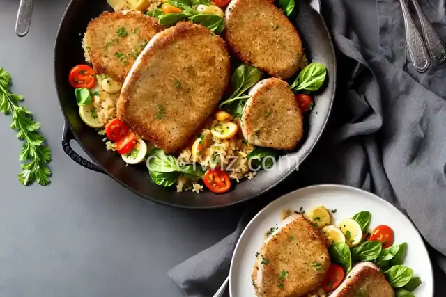 Parmesan-Crusted Pork Loin Cutlets