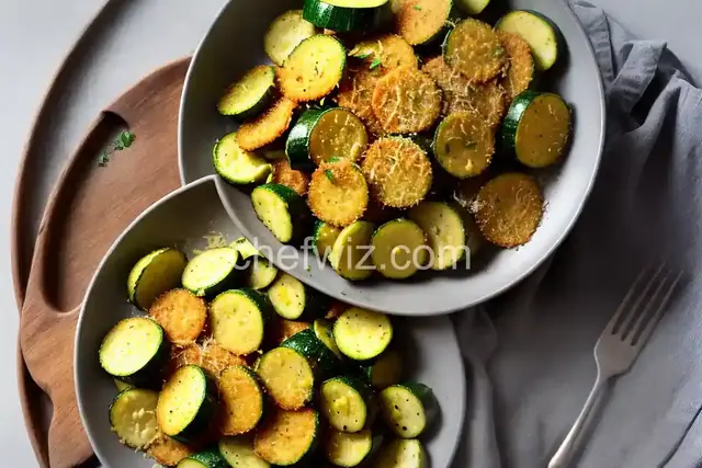 Parmesan Fried Zucchini