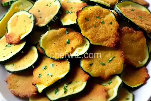 Parmesan-Ranch Zucchini Chips