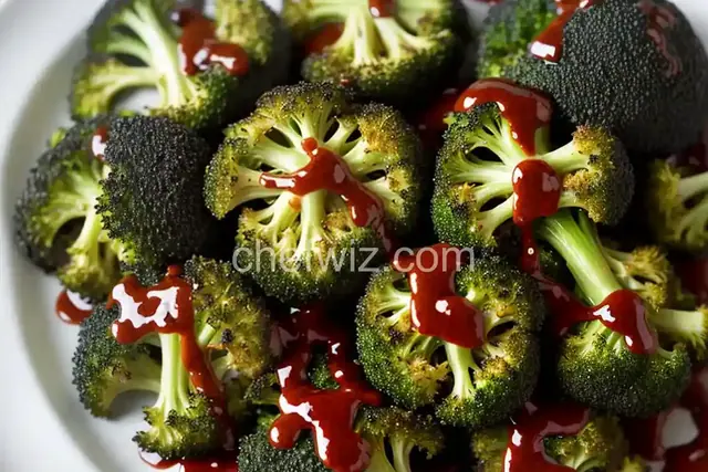 Parmesan Roasted Broccoli with Balsamic Drizzle