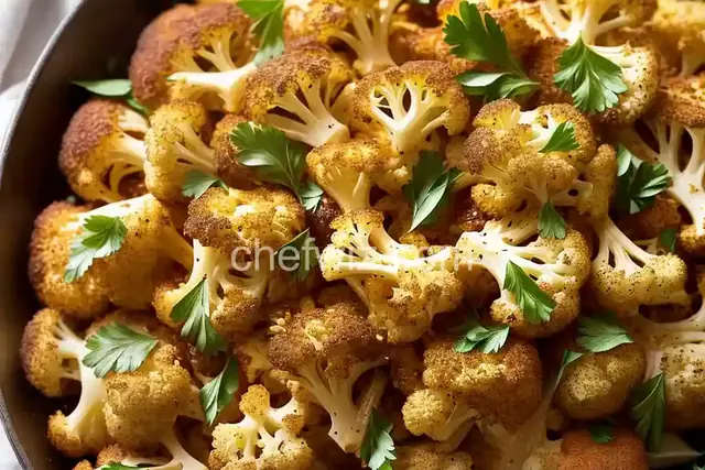 Parmesan Roasted Cauliflower