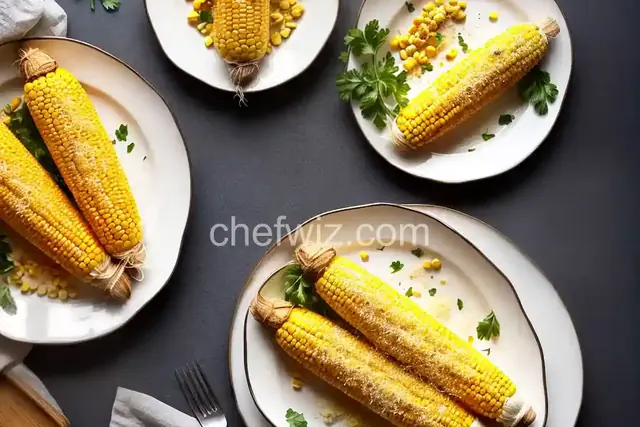 Parmesan Roasted Corn on the Cob
