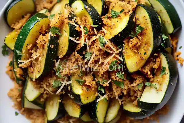 Parmesan Roasted Zucchini