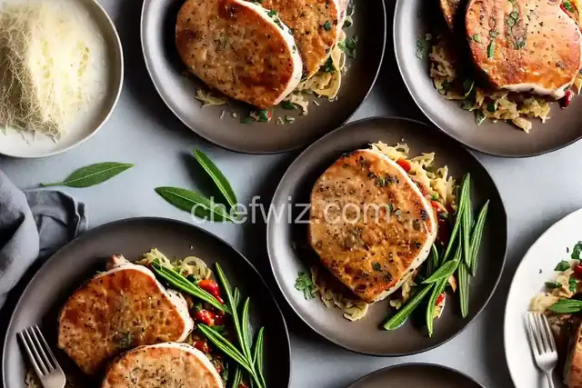 Parmesan Sage Pork Chops