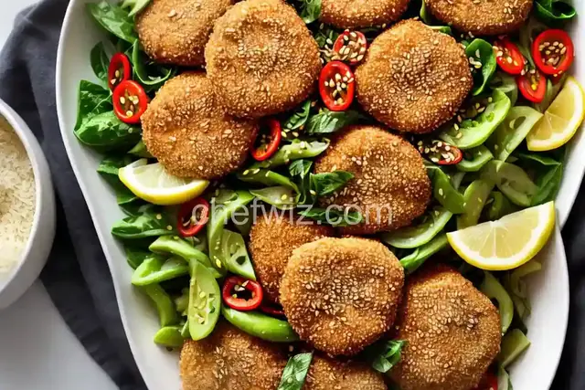 Parmesan Sesame Chicken