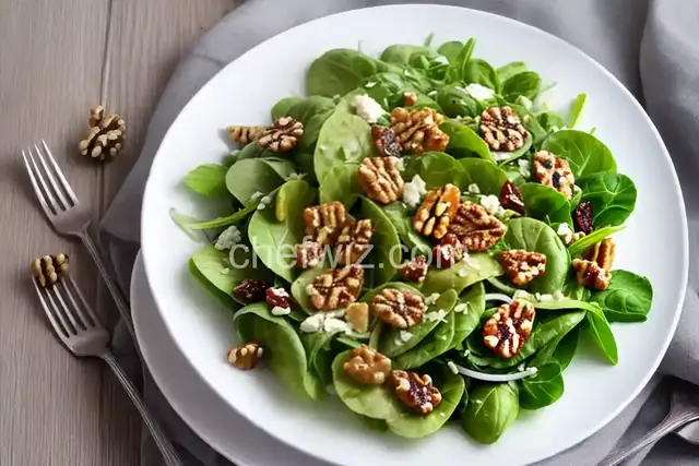 Parmesan and Candied Walnut Salad