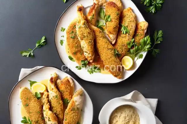 Parmigiano and Herb Chicken Breast Tenders