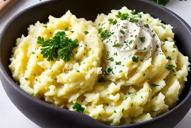Parsley Mashed Potatoes