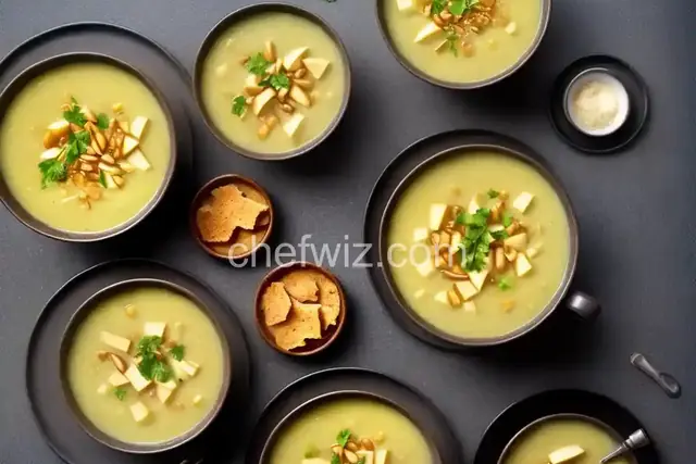 Parsnip, Pear, and Apple Soup