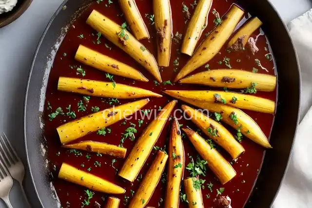 Parsnip Triangoli with Aged Balsamic Vinegar