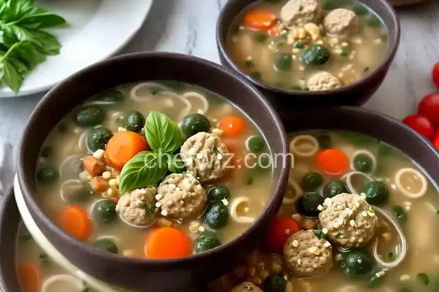Party Italian Wedding Soup