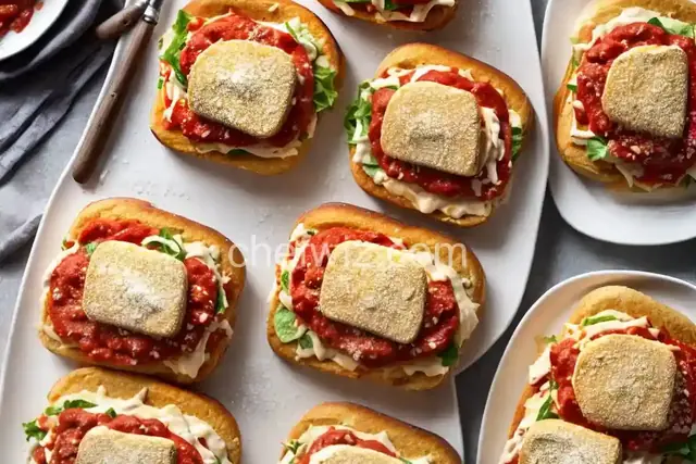 Party-Sized Chicken Parmesan Sandwiches Recipe