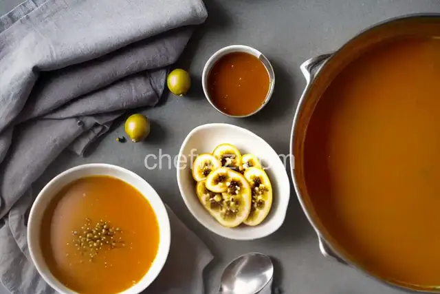 Passion Fruit Caramel Sauce