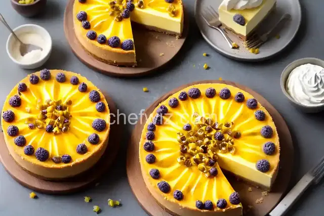 Passion Fruit Cheesecake