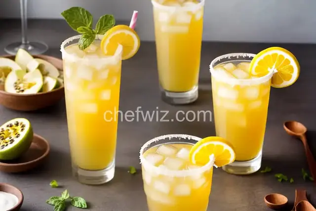 Passion Fruit Margaritas