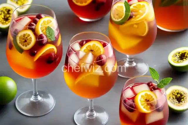 Passion Fruit Sangria