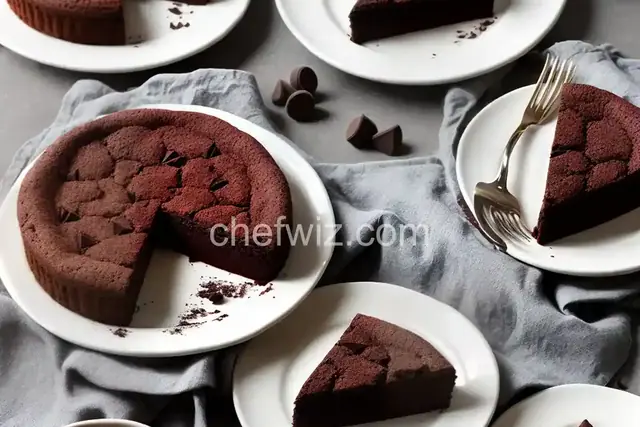 Passover Double Chocolate Almond Torte