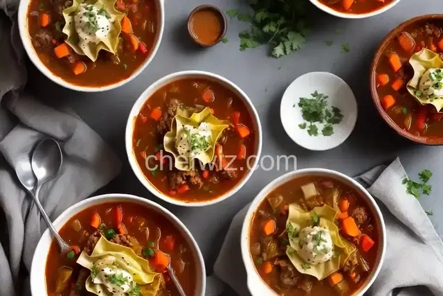 Passover Unstuffed Cabbage Soup