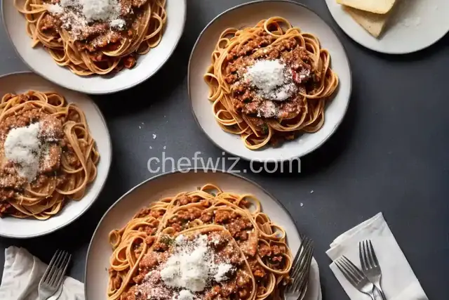 Pasta Alla Bolognese