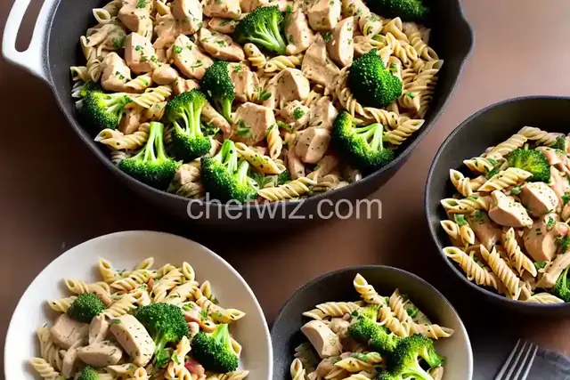 Pasta, Broccoli and Chicken